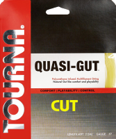 TOURNA QUASI GUT CUT เอ็นไม้เทนนิส 40ft/12m. (ตัดแบ่งจากม้วนใหญ่ คุณภาพเดียวกันในราคาพิเศษ) เอ็นมัลติ นุ่มเหมือน GUT สีทอง