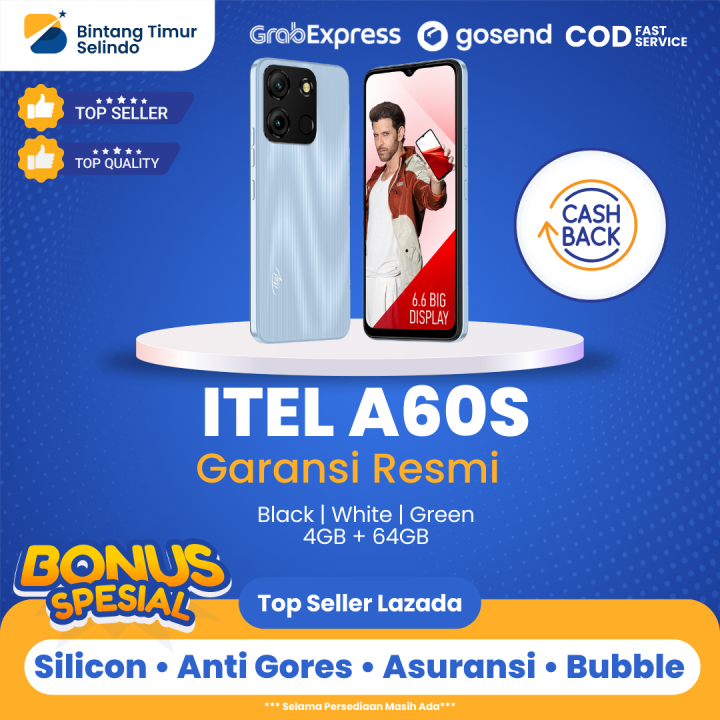 Itel A60s 464gb Garansi Resmi 1 Tahun Lazada Indonesia