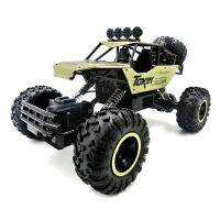 รถบังคับวิทยุ 4x4 ไต่หิน แถมแบตเตอรี่ พร้อมชุดชาร์จ 2.4 GHz Rock Crawler RC Buggy Alloy Material ตัวถังอัลลอย ตัวรถขนาดใหญ่ อัตราส่วน 1:12  Alloy Body Rock Crawler ของแท้