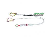 เชือกเซฟตี้เส้นคู่ พร้อมอุปกรณ์ดูดซับแรงกระชาก รุ่น 2RA712 YAMADA Double Rope Lanyard with Absorber 2RA712 YAMADA