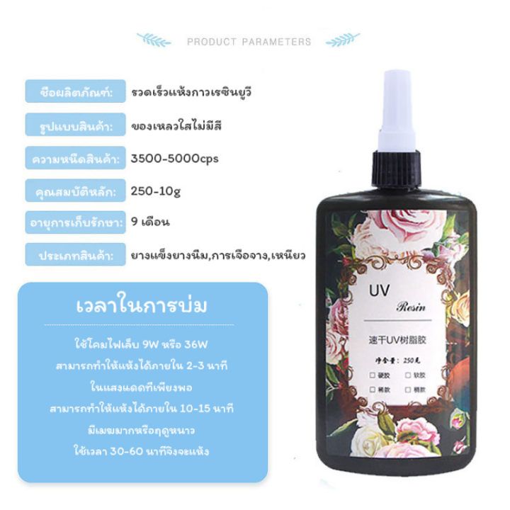 cai-cai-diy-เรซินยูวี-diy-uv-resin-ยูวีเรซิ่นแบบแข็ง-การทำเครื่องประดับ-ศิลปะหัตถกรรม-อุปกรณ์ทําเรซิ่น