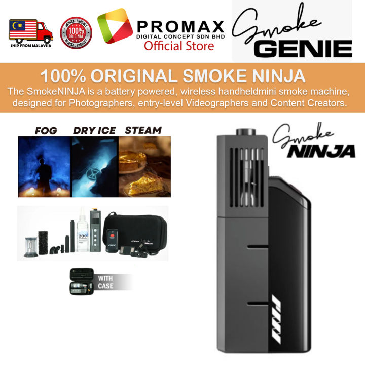 Smoke Ninja Next Gen Portable Smoke Machine For Creators Fog Smoke Dry