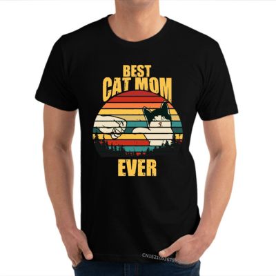 Best Daddy Cat Retot T-shirt Ever Cat Dad Lover Best Funny Cat Birthday T-shirt Camisa For Men Ropa 100% cotton T-shirt
