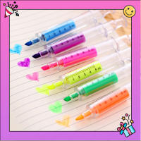 ?✍️ (แพ็ค 6 แท่ง) ไฮไลท์ ปากกาไฮไลท์ ปากกาเน้นข้อความ สำหรับนักเรียน Highlighter Pen Color Maker ✍️?