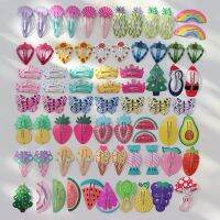 【cw】 20/30Pcs Korean No Metal Hair Kids Accessories Colorful Hairpins Barrettes