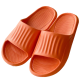 Ides studio พร้อมส่ง รองเท้าแตะสีส้ม รองเท้าใส่เล่น ใส่ในบ้าน รองเท้าใส่ในบ้าน รองเท้าแบบลำลอง