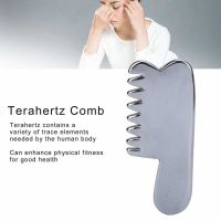 hot【DT】 Gua Sha Comb Stone Terahertz Massage Shaving V Face Grooming Scraping Scalp