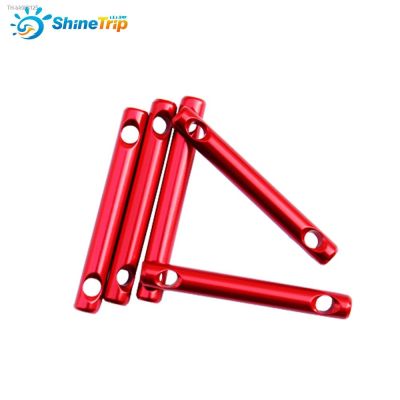 ¤ 4pcs Outdoor Aluminum Tent Wind Stopper Tent Rope Adjust Stick Stopper Camping Tent Buckle Adjustment Buckles