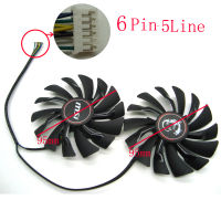 New Original 95MM PLD10010S12HH 6Pin Graphics Video Card Cooler Fan For MSI GTX 980 970 960 GAMING Dual Fans Twin Cooling Fan