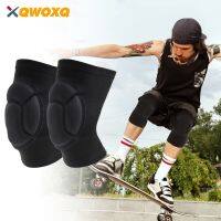 1 Pair Thick Sponge Anti-slip Protective Knee Pads Protective Gear for Adult/Youth Knee Pads for Gym Skateboarding Cycling Bike