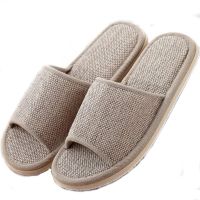 Womens Slippers Anti-slip Flat Open Toe Ho Indoor Bedroom Home Casual Sandals