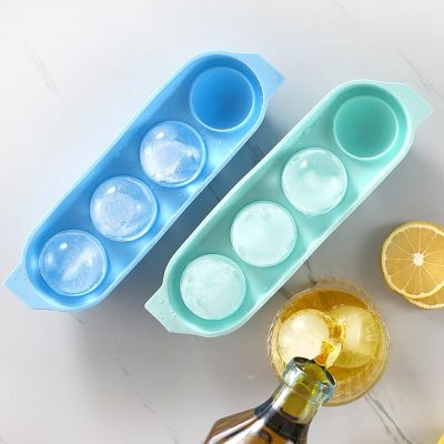 New Ice Ball Mold Ice Ball Maker DIY Ice Cream Moulds Whiskey Cocktail Sphere Round Ice Cube Mold Bar Party Kitchen Accessories Ice Maker Ice Cream Mo