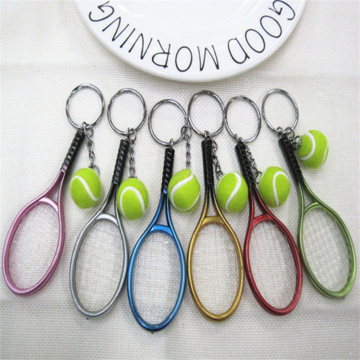 พวงกุญแจกีฬาเทนนิสจี้พวกกุญแจเทนนิส-yulefish-rs-ขายส่งของขวัญพวกกุญแจเทนนิสงานฝีมือใหม่