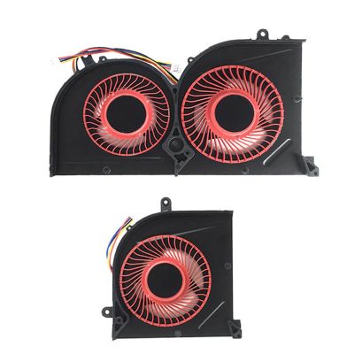 Laptop Cpu & Gpu Cooling Fan for MSI GS63 GS73 MS-17B1 Stealth Pro CPU BS5005HS-U2F1 GPU COOLER Fan