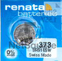 Renata 373 SR916SW Battery แบตเตอรี่ ถ่านกระดุม [1 ก้อน]