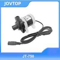 DC12V ปั๊มน้ำน้ำพุพลังงานแสงอาทิตย์ JT-750 24V 350-900L/ชม. 7M ไมโครไร้แปรงสำหรับตู้ปลาปั๊มน้ำสำหรับ