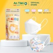 Khẩu trang y tế 4D Hàn Quốc cho bé kháng khuẩn, vừa vặn, dễ thở