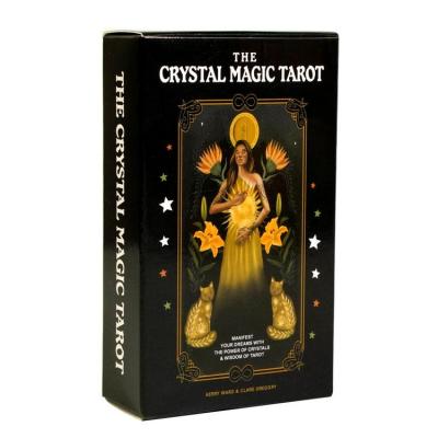 TAPO Cards 78PCS Russian Beginners Tarot Deck Fate Divination Cards Deck Halloween Mysterious Oracle Beginners Tarot functional
