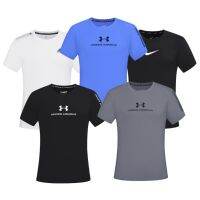 shot goods Under Amour high-quality sports T-shirt casual breathable quick-drying short-sleeved sports top