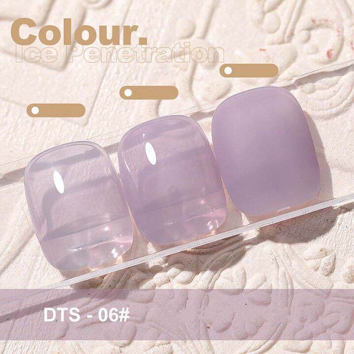 สีเจล-dts-สีโทนสุขภาพดี-สีวุ้น-แบรนด์as-ยาทาเล็บ-เล็บเจล