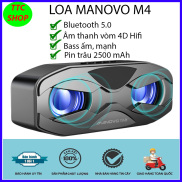 Loa Bluetooth 5.0, bass mạnh , pin trâu MANOVO M4