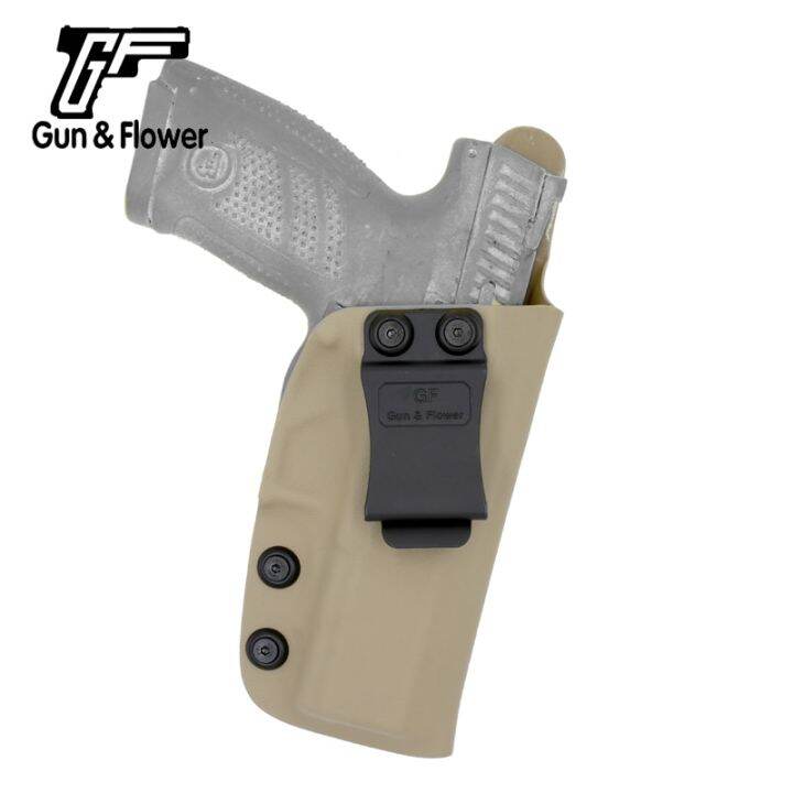 Best Concealed Carry Holster For Cz P10c Sand Color Pistol Holster For CZ P10C Concealed Carry Kydex Holster