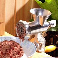 Multifunctional Kitchen Manual Hand Meat Grinder Aluminum Alloy Sausage Mincer Máquina De Adicionar Carne