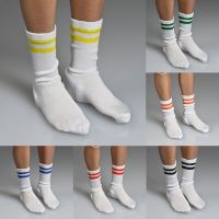 In Stock 1/6 Scale Male/Female Clothes Accessories Short Tube Sports Socks White Socks Fit for 12 Action Figure Body Model