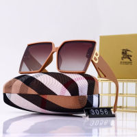 ใหม่ Burberry แว่นกันแดดผู้ชายและผู้หญิงแฟชั่นแว่นกันแดดโพลาไรซ์ Tr Frameless ออกแบบ