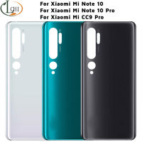 Kaca Baru untuk Xiaomi Mi Nota 10 Pro Bateri Penutup Belakang Pintu Kaca Perumahan untuk Xiaomi Mi Nota 10 Mi CC9 Pro Belakang Bateri