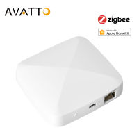 AVATTO ZigBee Smart Gateway Hub,รีโมทคอนล Tuya App ทำงานร่วมกับ Apple HomeKit Voice Control Alexa Home Siri
