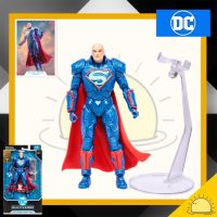 Lex Luthor Blue Power Suit (Gold Label) : DC Multiverse 2022 Gold Label Collection By Mcfarlane Action Figure 7 นิ้ว ฟิกเกอร์ ของเล่นของสะสม