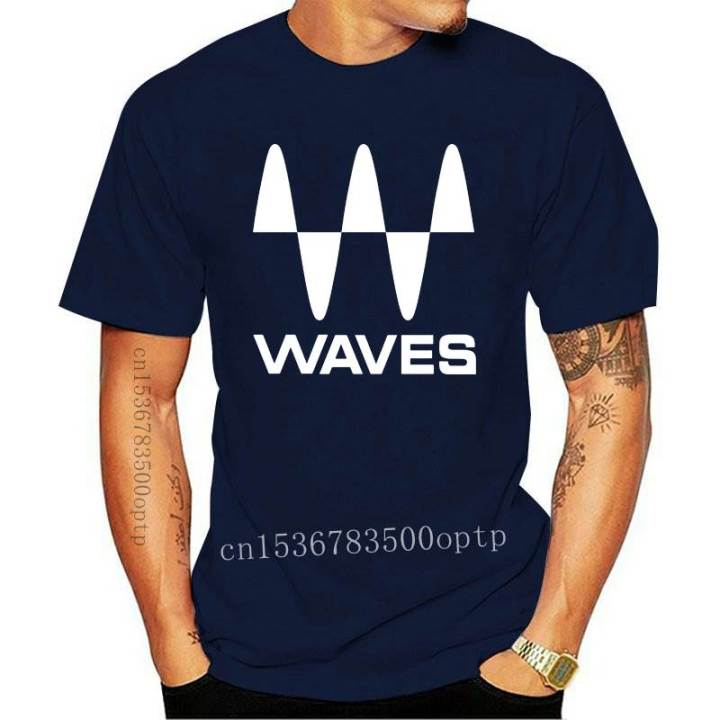 new-waves-audio-plugins-logo-t-shirt-custom-shirt