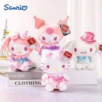 Kuromi Cinnamoroll My Melody Pocho หมอนเด็กผู้หญิงตุ๊กตาผ้ากำมะหยี่การ์ตูนตุ๊กตานกฮูกน่ารักตุ๊กตายัดไส้ Kado Ulang Tahun ตกแต่งห้อง