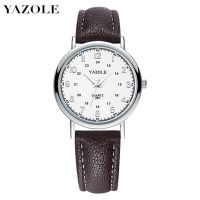 YAZOLE 281 Top Luxury นาฬิกาข้อมือมียี่ห้อสำหรับ Man แฟชั่นผู้ชายกีฬาควอตซ์นาฬิกาเทรนด์นาฬิกาข้อมือสำหรับชาย Jam Tangan Lelaki