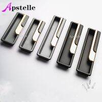 Apstelle Tatami Invisible Open-top No Punch Drawer Dark Hand Move Door Buckle Cabinet Door Dark Buckle Flat Pull Hand Door Knob Door Hardware