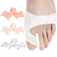 1 คู่ซิลิโคน Bunion Corrector Reliever Big Toe Separator บรรเทาอาการปวด Bunion Splint สำหรับโค้งป้องกันปรับนิ้วเท้า