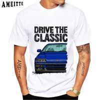 Drive The Classic Crx Jdm Civic Type R Car Tshirt New Mens Japan Legend Drift King White