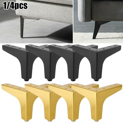 hotx【DT】 4Inch Height 10cm Sofa Legs Metal Feet Table Bed Desk Cabinet