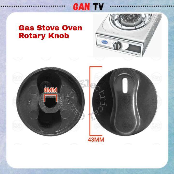 GANTV Universal Gas Stove Oven Cooker Control Rotary Knob Valve 43mm