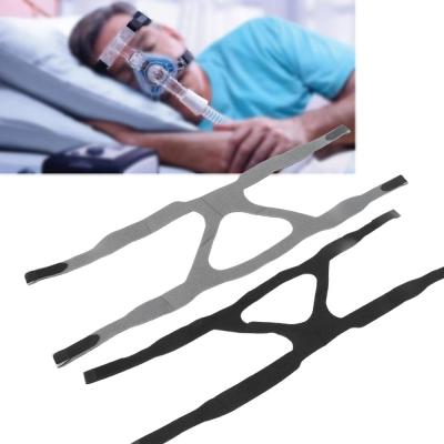 2pcs Elastic Anti-snoring Headband Washable Respirator CPAP Mask Head Belt Breathable Universal Medical Nasal Face Mask Strap