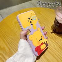 เคส Chenyyka สำหรับ Vivo S5 S6ลายการ์ตูนหมีน้ำผึ้งบางสวยงามเคสโทรศัพท์ดีไซน์ใหม่ปกป้องขอบสี่เหลี่ยมเคสนิ่มเคสปลอกซิลิโคนกันกระแทก