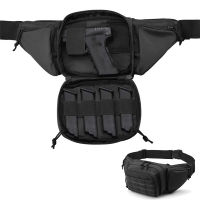 Outdoor Tactical Waist Bag Holster Chest Military Combat Camping Sport Hunting Athletic Shoulder Sling Holster Bag X261A