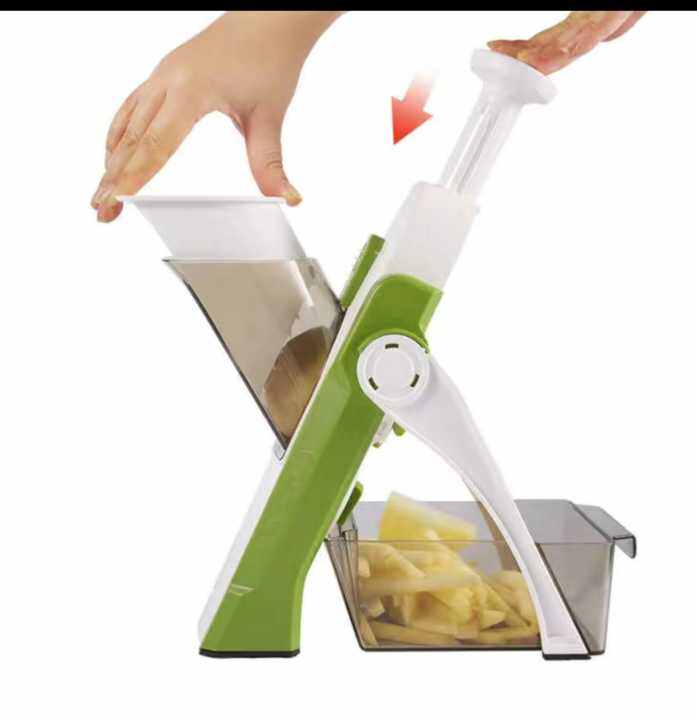 Safe Slice Mandoline Slicer Vegetable Chopper Veggie Slicer Food