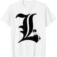 HOT ITEM!!Family Tee Couple Tee Adult T-Shirt Death Note L Symbol T-Shirt