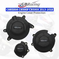 เคสฝาปิดเครื่องยนต์สำหรับฮอนด้า CBR500R CB500F CB500X 2013 2014 2015 2016 2017 2018มอเตอร์ไซด์ GB เครื่องยนต์แข่งฝาปิดเครื่องยนต์ S