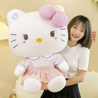 20-70ซม. ขนาดใหญ่อุปกรณ์ต่อพ่วงตุ๊กตาอะนิเมะ Sanrio Hello Kitty รูปแมวน่ารักสำหรับตกแต่งห้องตุ๊กตามือของขวัญคริสต์มาสสำหรับเด็ก