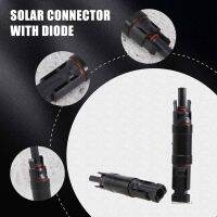 5PCS Solar Connector with Diode Waterproof PV Connector DC1000V 20A IP67 PPO Male Female Connector Plug