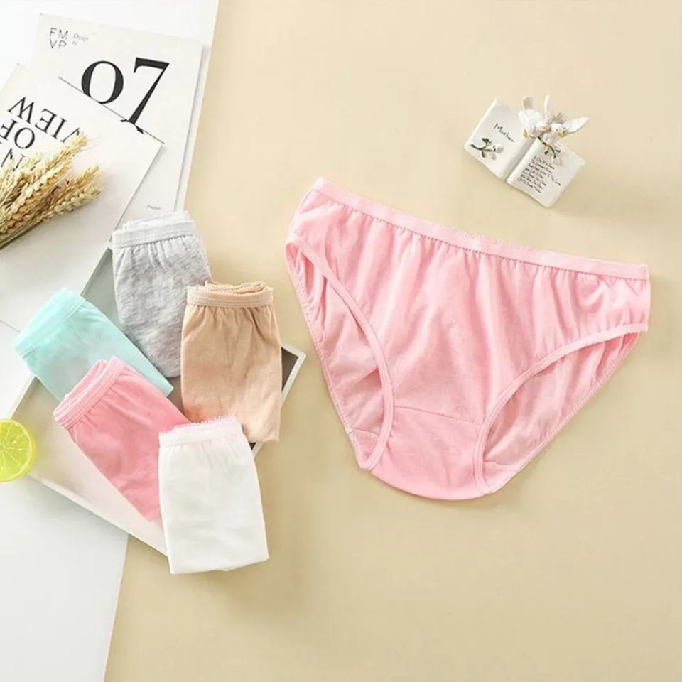 XIA1 Portable Breathable Cotton Menstruation Aseptic Pregnant Sterile  Underwear Travel Supplies Disposable Underwear Women Underwear