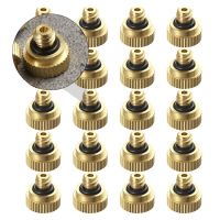 20PCS 03cm Brass Misting Nozzles Low Pressure Atomizing Nozzle Spraying Nozzle